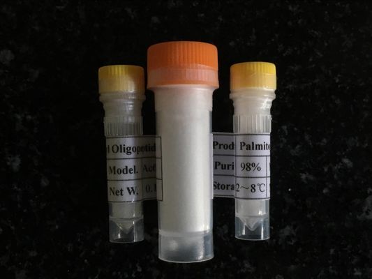 Fast delivery of high quality cosmetic peptide white color  Leupeptin powder from reliable manufacturer