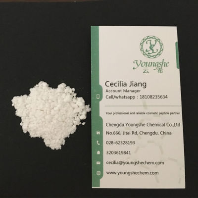 Good quality peptide white color Laminixyl / Heptapeptide-8 for skin elasticity and firmness